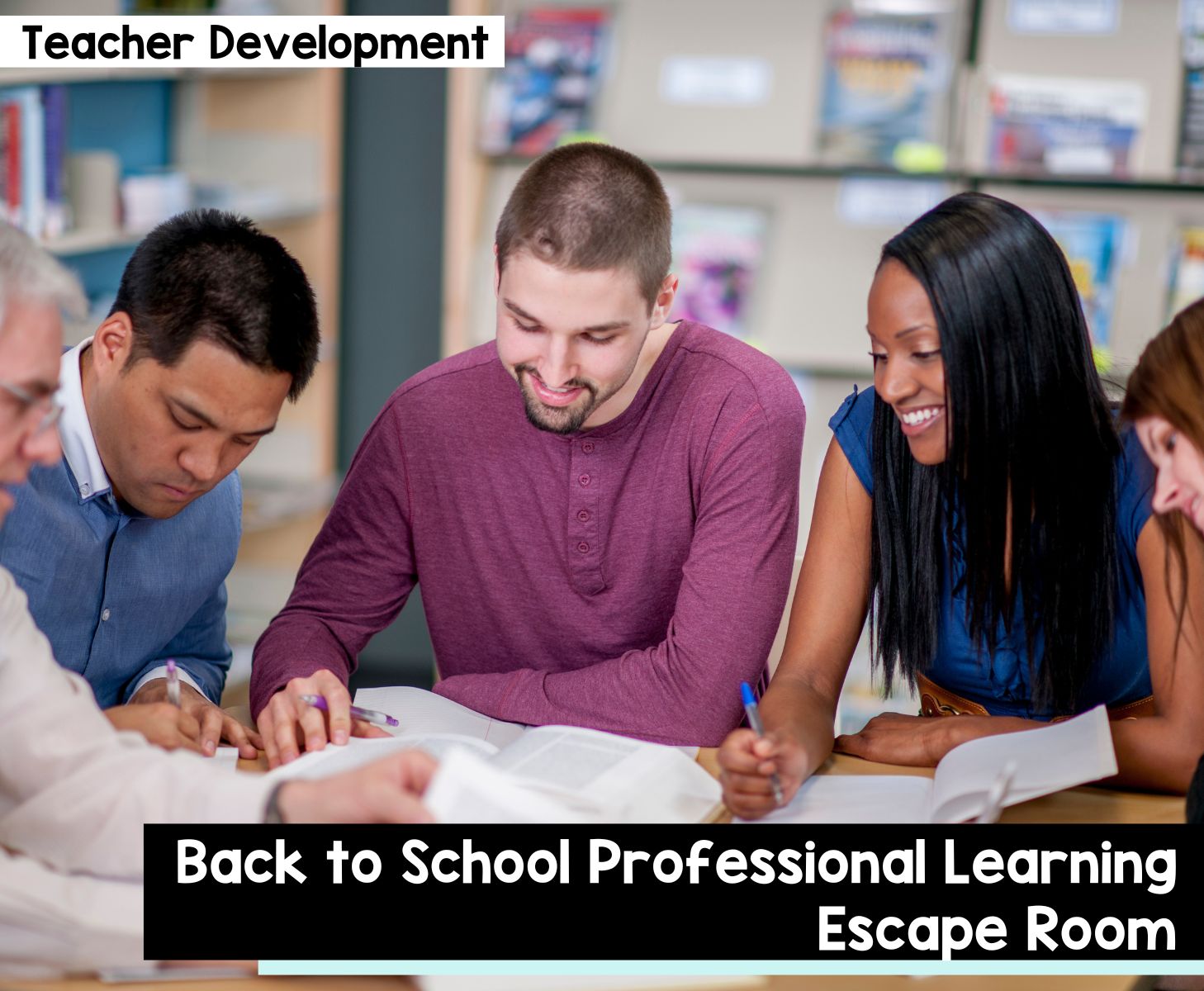 Back to School Professional Learning Escape Room - The Sparkly Notebook