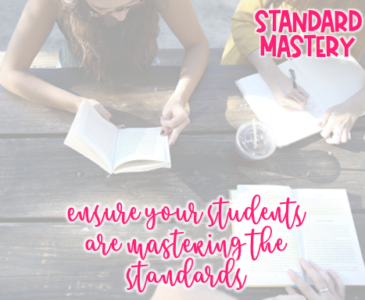 students study to master the standards