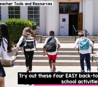 Try out these four easy back-to-school activities