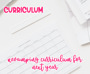 revamping curriculum for next year (blog image)