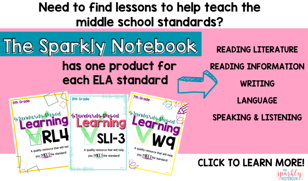 Click to Learn More about the standard product line from The Sparkly Notebook.