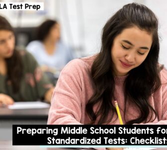 Preparing middle school students for standardized tests: checklists