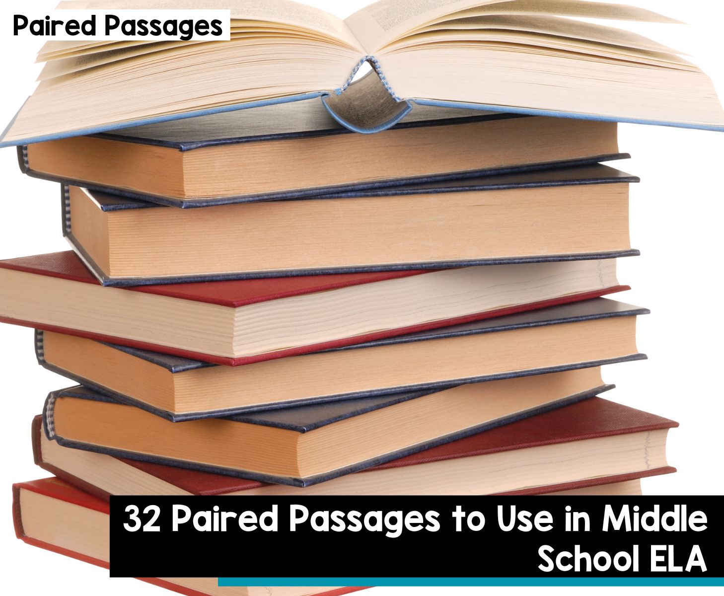 32 Paired Passages to use in middle school ELA