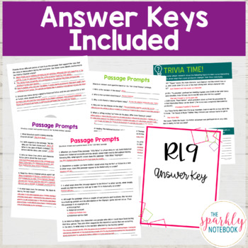 RL.9 7th Grade Answer Keys Image