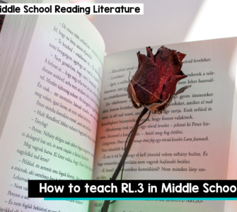 How to Teach RL.3 in Middle School ELA