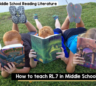 How to Teach RL.7 in Middle School ELA