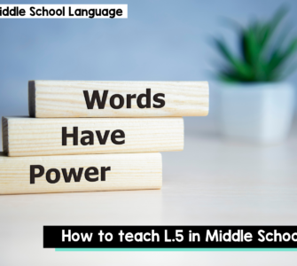 How to Teach L.5 in Middle School ELA