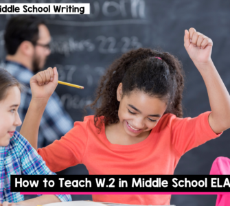 How to teach W.2 in Middle School
