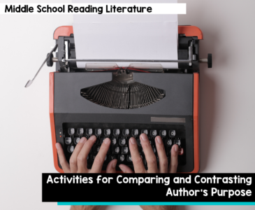 Activities for Comparing and Contrasting Author's Purpose