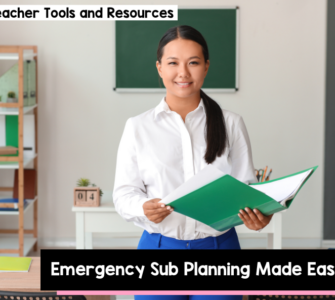 Emergency sub planning made easy