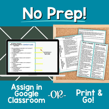 Paired Passages Activities: Informational Writing 4th & 5th Grade ...