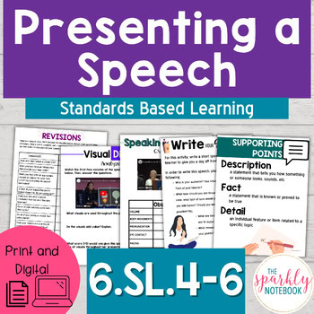 How to teach SL.4-6 in Middle School ELA (6th Grade)