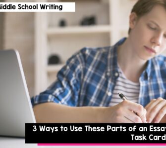 3 Ways to Use These Parts of an Essay Task Cards